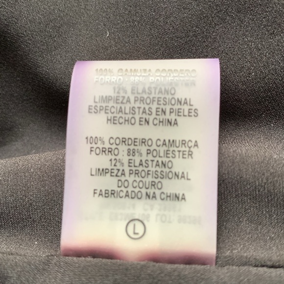 Elie Tahari Suede Cropped Jacket - Picture 10 of 10